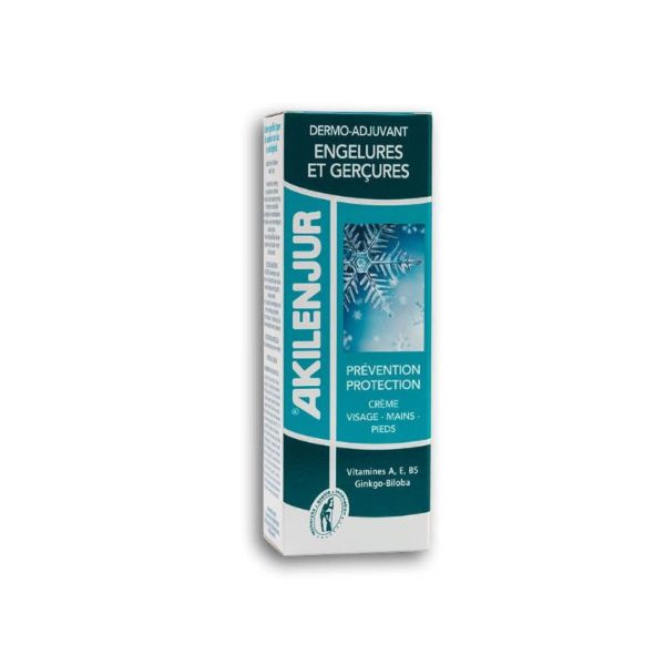 AKILENJUR Crème Préventive et Protectrice 75ml - Evite les Engelures et Gerçures