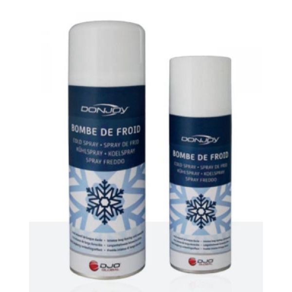 DONJOY Bombe de Froid 400 ml - En Cas de Traumatologie Sportive pour une Diminution Instantanée de l