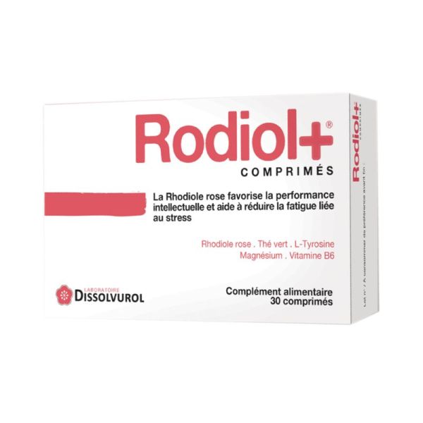 RODIOL + à la Rhodiole rose - 30 comprimés