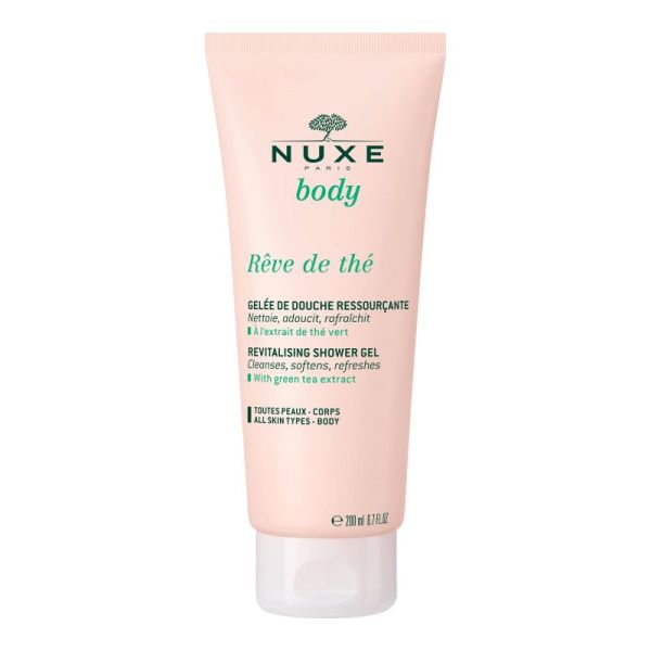 NUXE BODY REVE DE THE Gelée de Douche Ressourçante 200ml - Au Thé Vert