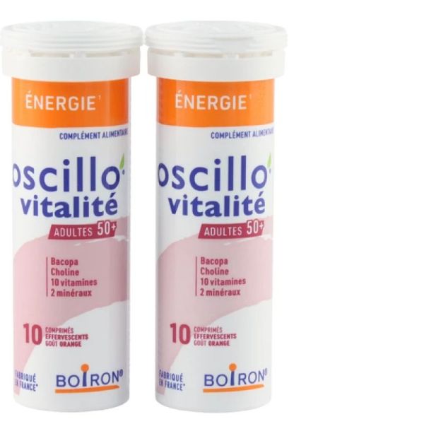 BOIRON OSCILLO VITALITE ADULTES 50+  20 comprimés