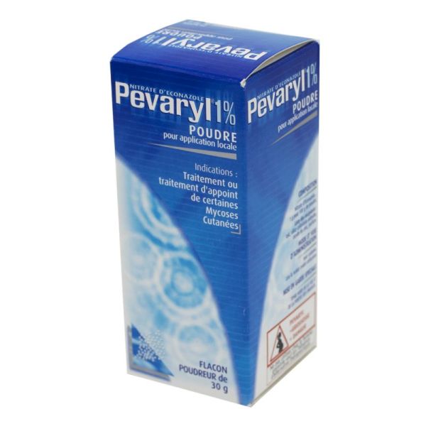 Pevaryl 1%, poudre - Flacon poudreur 30 g