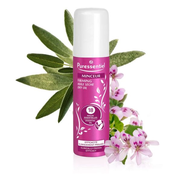 PURESSENTIEL  MINCEUR HUILE SÈCHE aux 18 huiles essentielles Fl/100ml