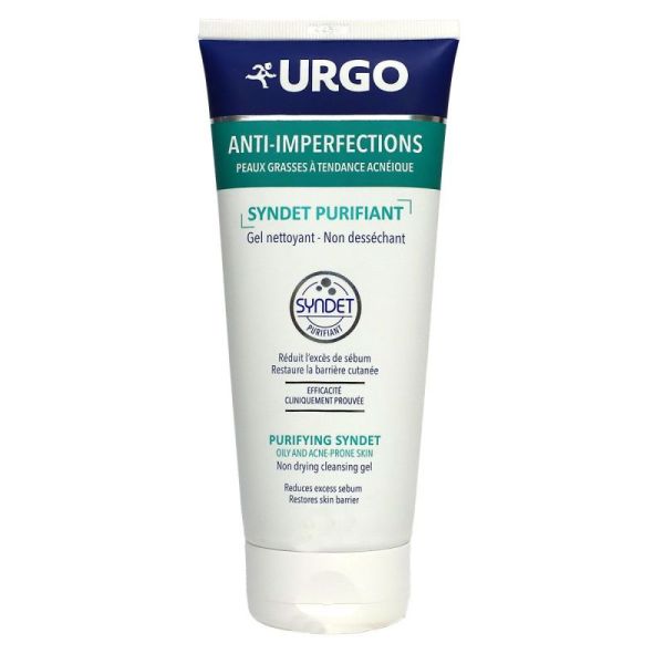 urgo - gel nettoyant - Anti-imperfections Syndet purifiant 200ml