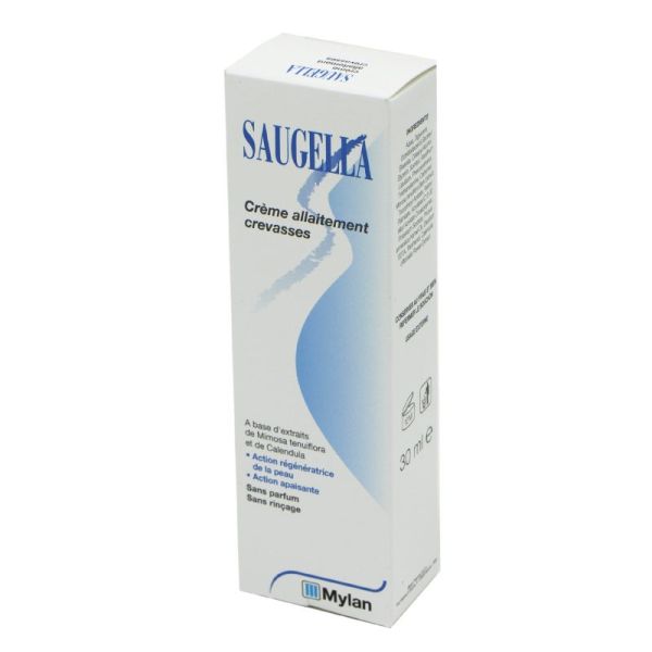 Saugella crème allaitement anti-crevasses 30ml