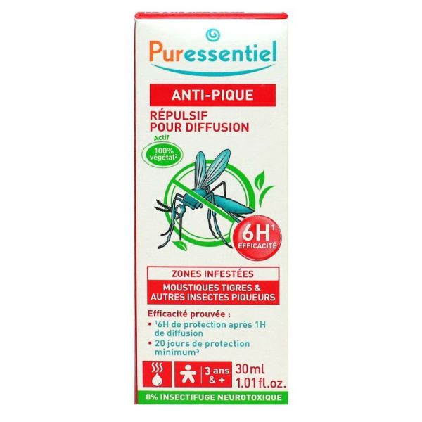 Puressentiel Anti-pique diffuse Citronnelle huiles essentielles 30ml