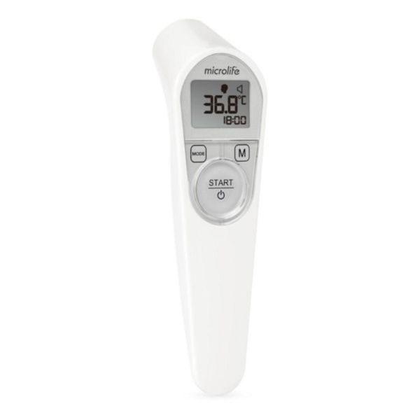 MICROLIFE Thermomètre Infrarouge sans Contact NC 200 - Mesure Automatique et Contrôle à Distance