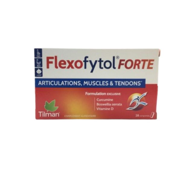 TILMAN- Flexofytol FORTE - Articulations, muscles& tendons - 28 comprimés
