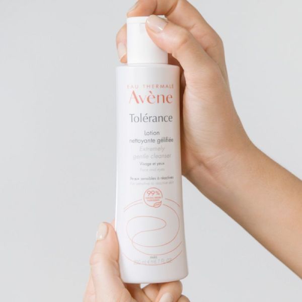 AVENE TOLERANCE Lotion Nettoyante Gélifiée 400ml - Peaux Sensibles à Réactives