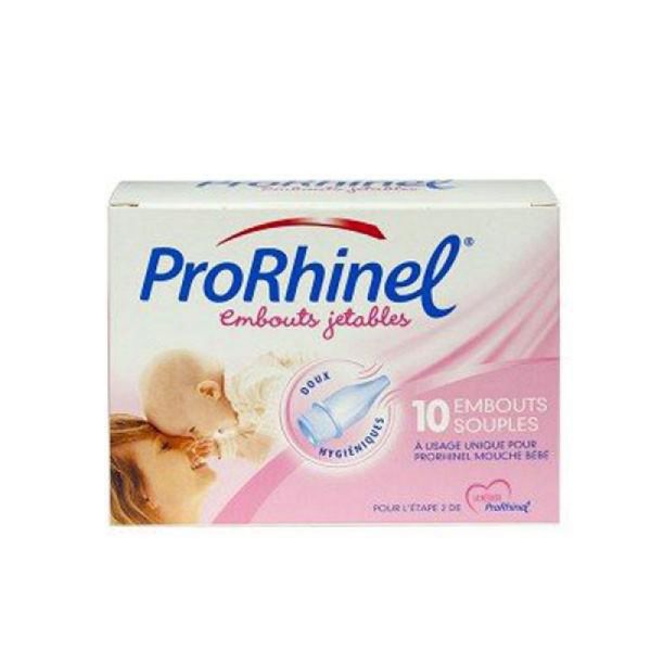 PRORHINEL Embouts jetables mouche bébé (10 embouts) - Pharmacie Veau en  ligne