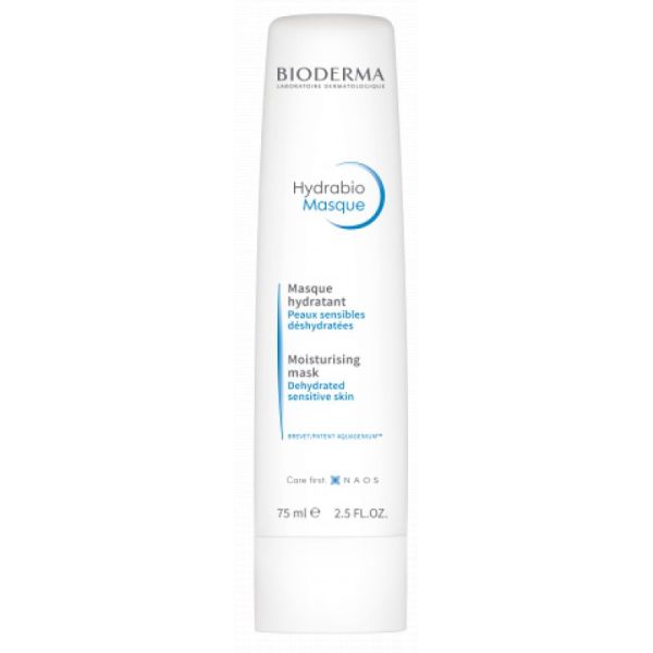 BIODERMA Hydrabio Masque Hydratant - Générateur d' Hydratation -Peaux Sensibles Déshydratées -T/75ml