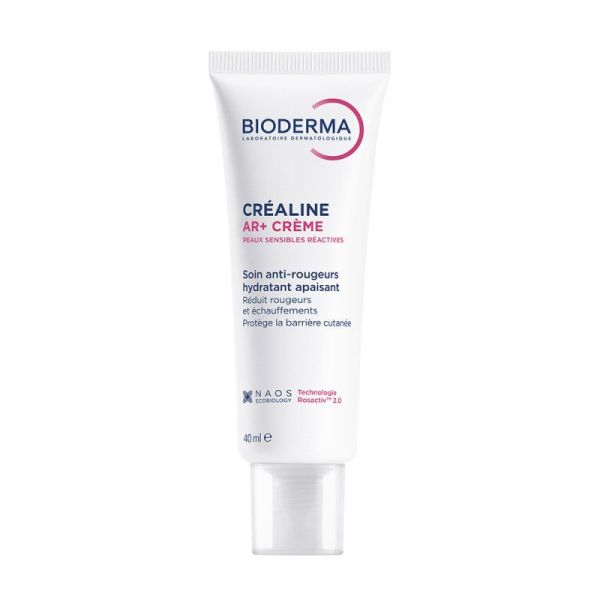 BIODERMA - Créaline  AR+CRÈME - Soin anti rougeurs hydratant apaisant - 40 ml