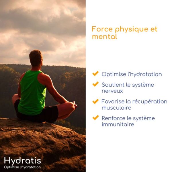 HYDRATIS Noix de Coco 20 Pastilles Effervescentes - Optimise l' Hydratation