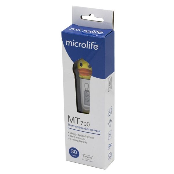 MICROLIFE Thermomètre Electronique Enfant MT700 Bte/1 - Mode Corporel -  Résultat 30' - 4719003070083