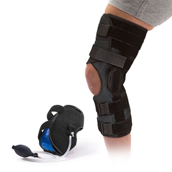 DONJOY SUPPORT EVEREST ICE II - Genouillère Articulée avec Cryothérapie et Compression