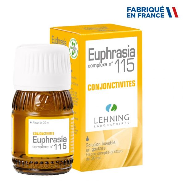 Lehning Euphrasia N°115 complexe Conjonctivites - 30 ml