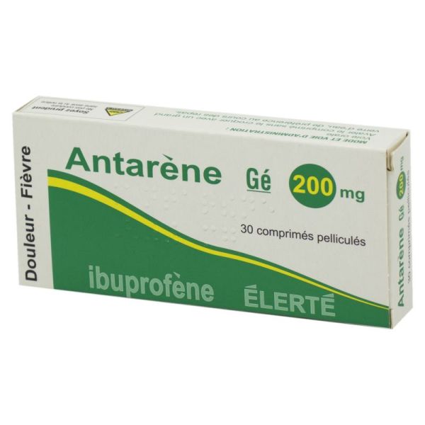 Antarène 200 mg,  30 comprimés pelliculés