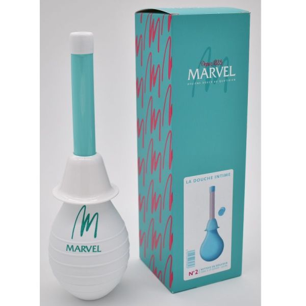 MARVEL la Poire Vaginale à Jet Rotatif 220ml - Lavement Vaginal par Injection - Bte/1