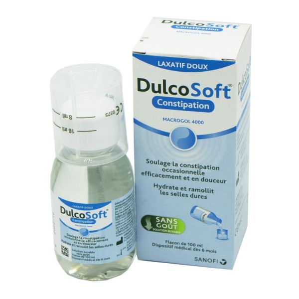 DULCOSOFT CONSTIPATION Laxatif Doux 100ml - Macrogol 4000 - Constipation Occasionnelle