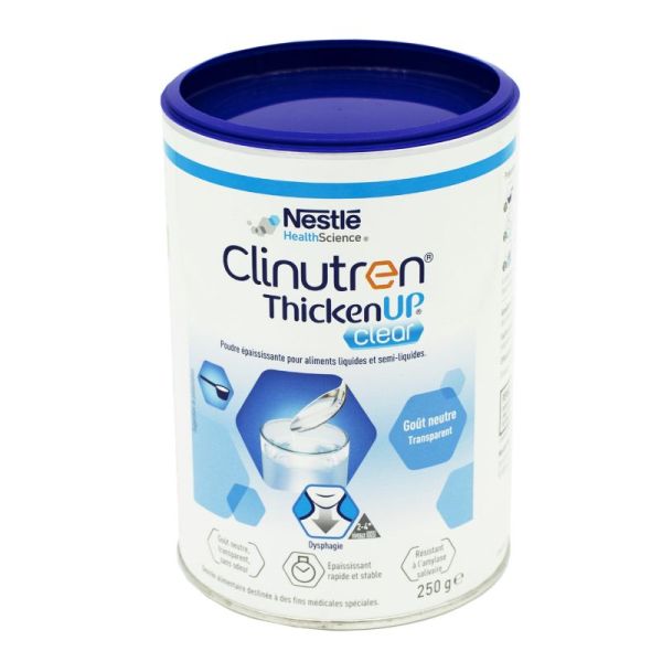 CLINUTREN THICKEN UP CLEAR Neutre 250g - Poudre Epaississante pour les Troubles de la Digestion