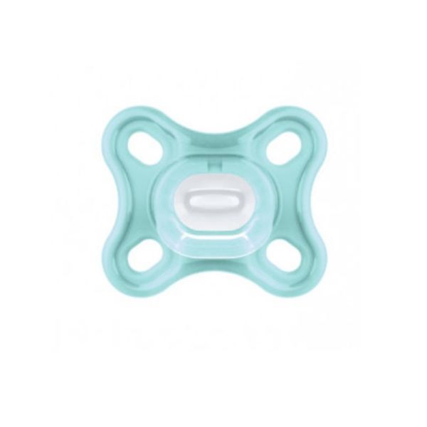MAM 2 Sucettes Comfort 0-2Mois en Silicone - 2 Unités + 1 Boite de Stérilisation