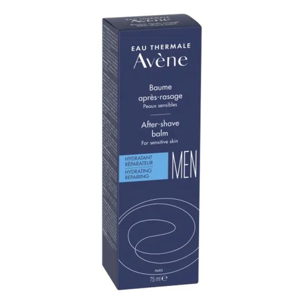 AVENE MEN Baume Après Rasage 75ml - Peaux Sensibles - Feu du Rasoir, Rougeurs après Rasage