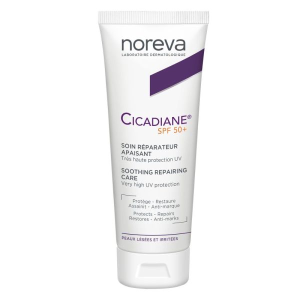 CICADIANE SPF50+ 40ml - Soin Réparateur Apaisant très Haute Protection