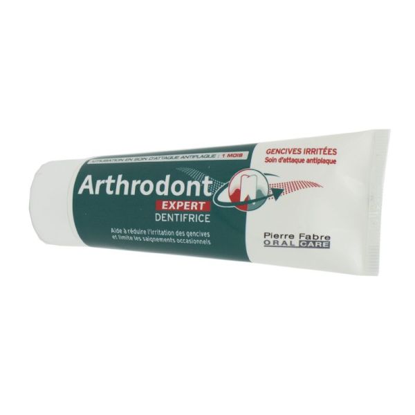 ARTHRODONT EXPERT Dentifrice 50ml - Gencives Irritées, Soin d' Attaque Anti-plaque