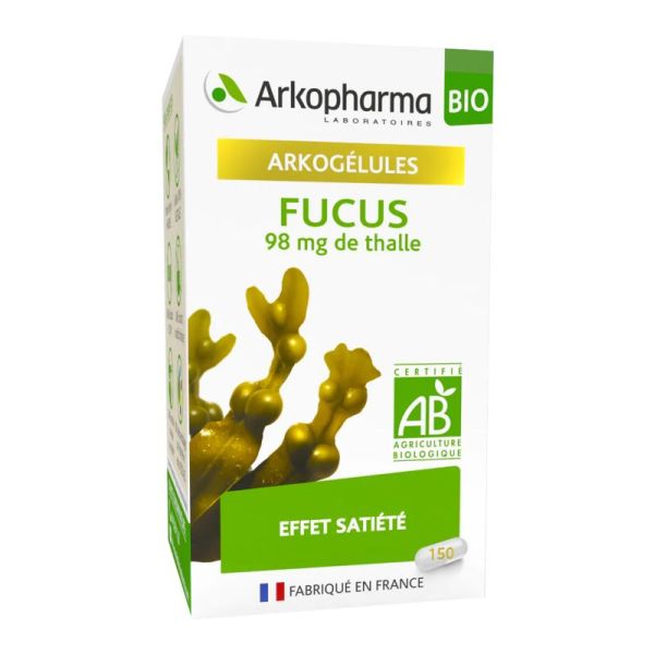 ARKOGELULES BIO Fucus 98mg de Thalle - Bte/150 - 3578835502442