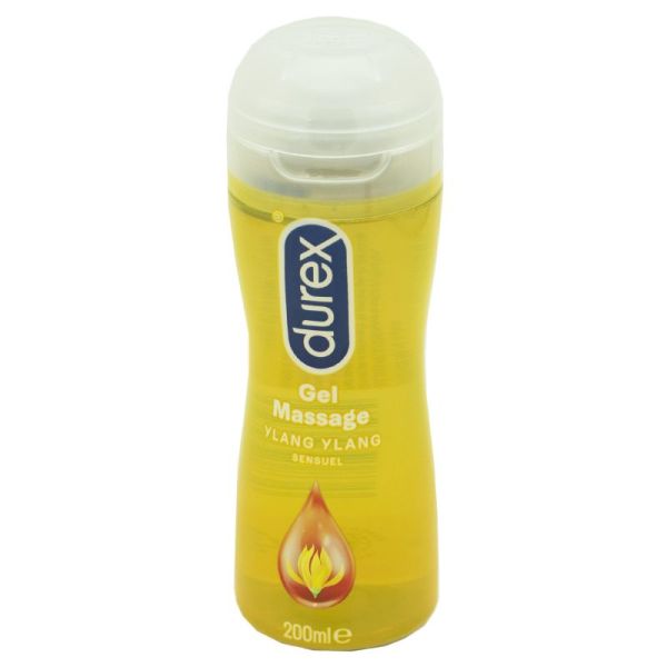 DUREX Gel Massage Sensuel YLANG YLANG 200ml - Corps, Parties Intimes