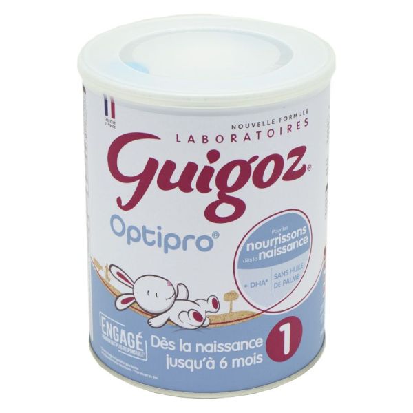 GUIGOZ OPTIPRO 1 780g - Lait en Poudre 1er Age - Nourrisson de 0 à 6 Mois