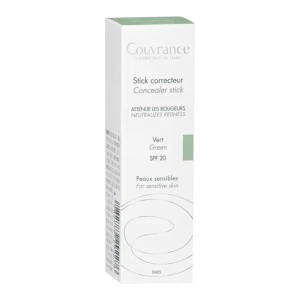 AVENE COUVRANCE Stick correcteur vert 4g - Anti-cernes vert