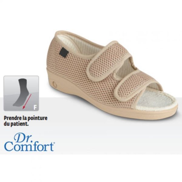 DONJOY Dr COMFORT NEW DIANE Beige - Chaussure C.H.U.T (Chaussure à Usage Temporaire) - Femme - 8 Tai