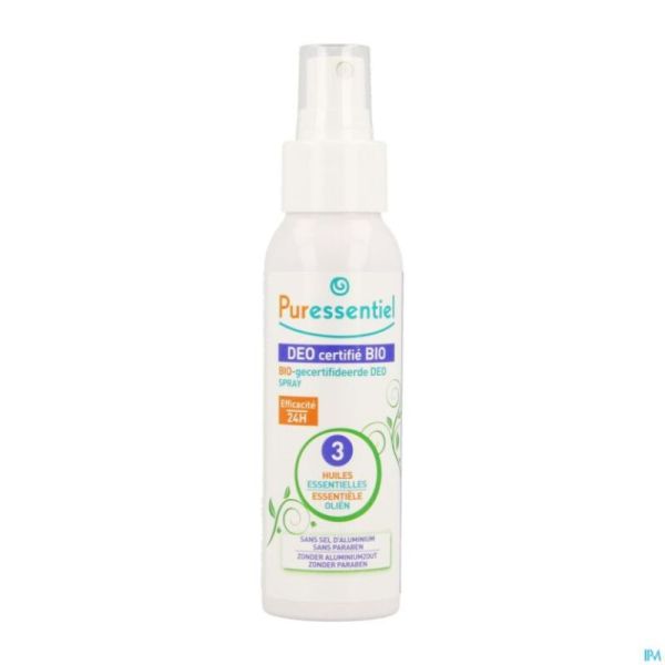 Déo spray 3 huiles essentielles bio 50ml