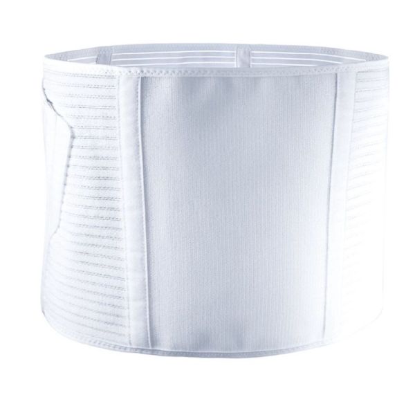 Easy8 Blanc, S Ceinture Lombaire Homme en Laine et Coton, Ceinture