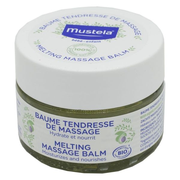 MUSTELA BIO Baume Tendresse de Massage 90g - Dès la Naissance