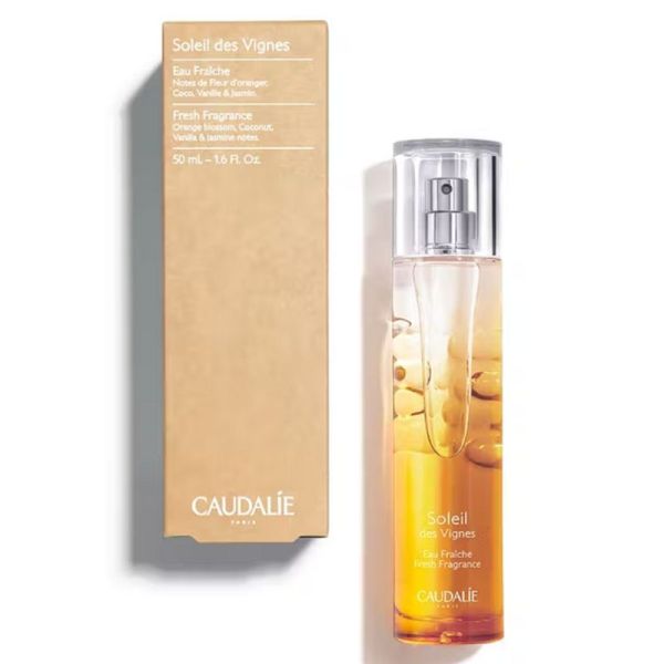 CAUDALIE SOLEIL DES VIGNES Eau Fraîche 50ml - Tous Types de Peaux