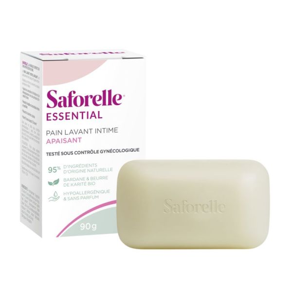 SAFORELLE - PAIN LAVANT INTIME APAISANT - 90 G