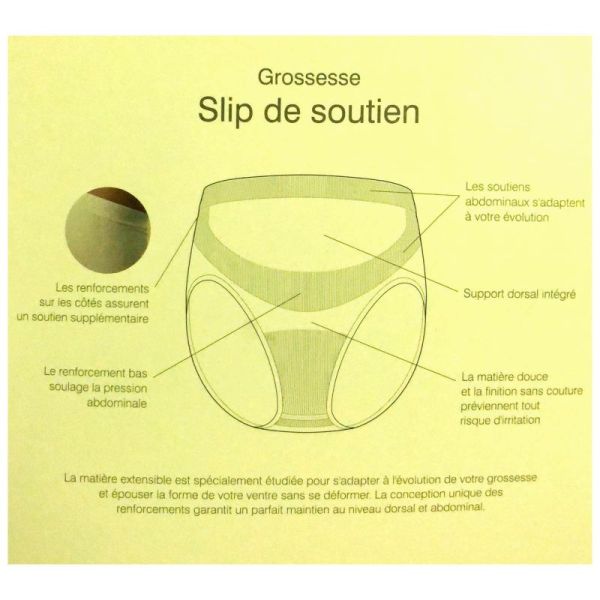 Medela Grossesse Slip de soutien Taille M Beige