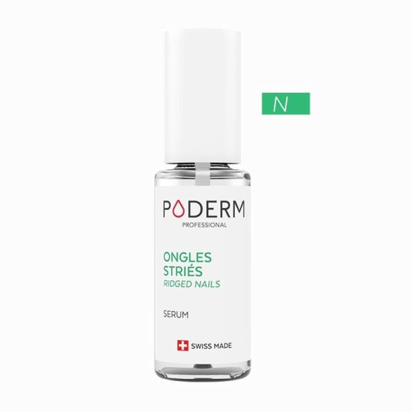 PODERM PROFESSIONAL Huile Sérum Nourrissante 8ml - Ongles Striés, Secs, Cassants - 100% Naturel