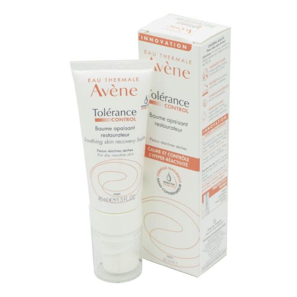 AVENE TOLERANCE CONTROL Baume Apaisant Restaurateur 40ml