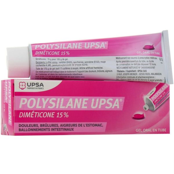 Polysilane Upsa , gel oral en tube - 170 g