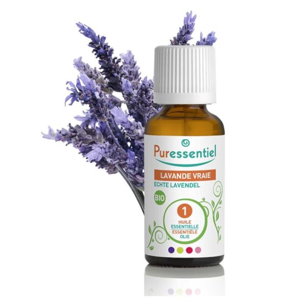 PURESSENTIEL BIO Lavande Vraie 30ml - Huile Essentielle Lavandula angustifolia