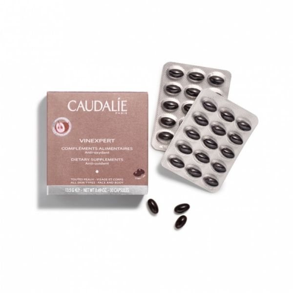 CAUDALIE VINEXPERT Compléments alimentaires - antioxydant  - 30 capsules - RESVERATROL