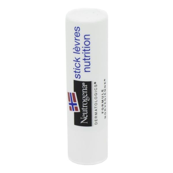 NEUTROGENA Stick Lèvres Nutrition 4.8g - Formule Norvégienne Lèvres Sèches