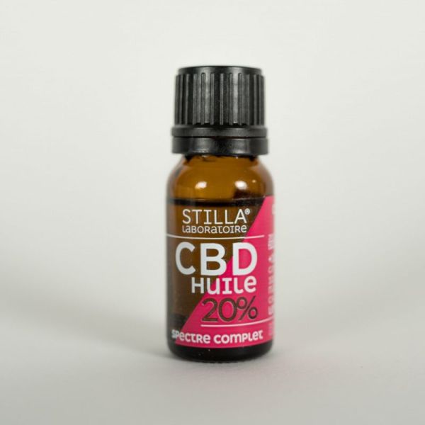 HUILE CBD Lemon Ginger Bio 20% 200mg Full Spectrum 10ml - Collection Saveurs MCT