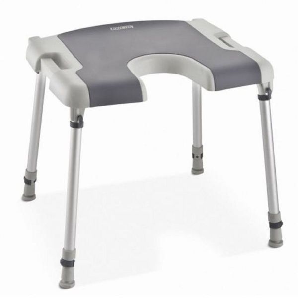 Tabouret de Douche SORRENTO avec Découpe Intime sans Accoudoir - N9656 - 1 Unité - ORKYN INVACARE