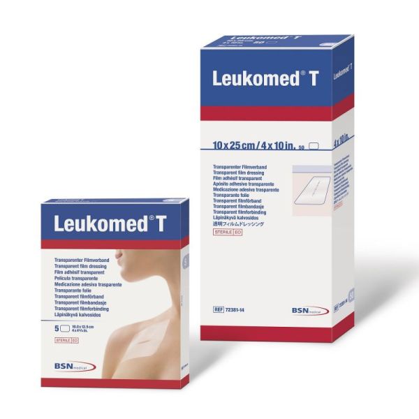 LEUKOMED T 11 x 14cm - Bte/5 - Pansement Film Adhésif Transparent