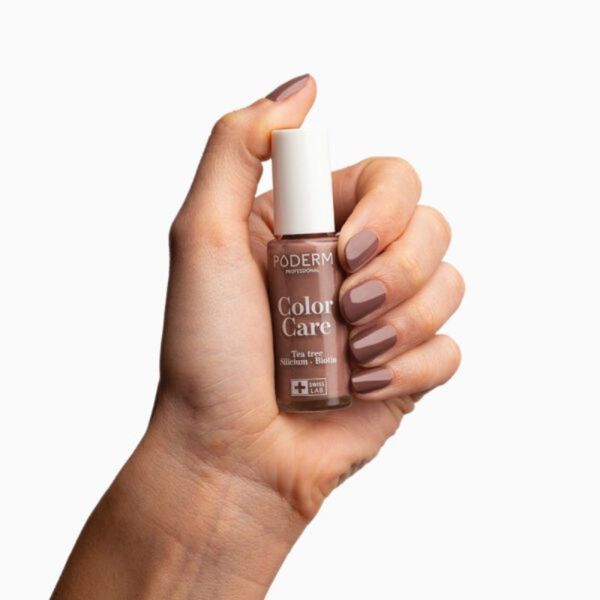 PODERM PROFESSIONAL Color Care Taupe 8ml - Vernis à Ongles Tea Tree