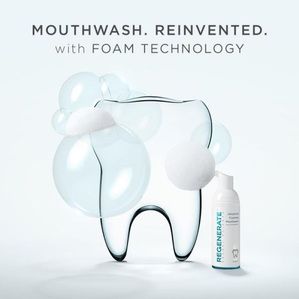 REGENERATE Advanced Foaming Mouthwash 50ml - Bain de Bouche